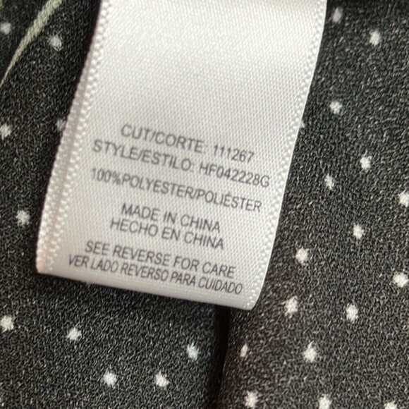 Soulmates Floral Polka Dot Persimmon Dress Size XL 3/4 Sleeve Dress NWT - Picture 13 of 13